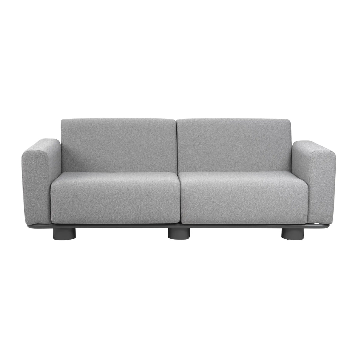 Brafab Bolster 2,5-Sits Soffa, Antracit/Teddy Grey