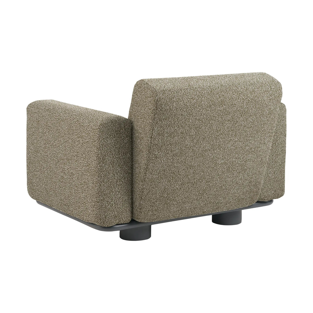 Brafab Bolster Fåtölj, Antracit/Teddy Verde