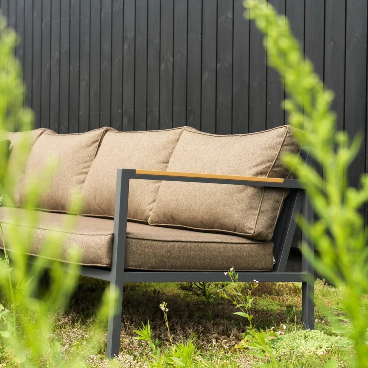 Brafab Cap Soffgrupp, Antracit/Brun