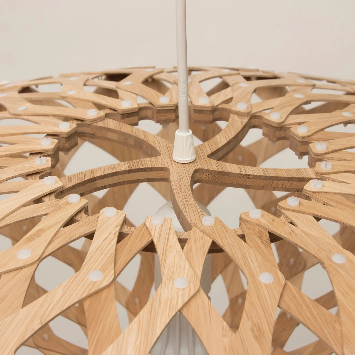 David Trubridge Flax Taklampa 110 cm, Bambu