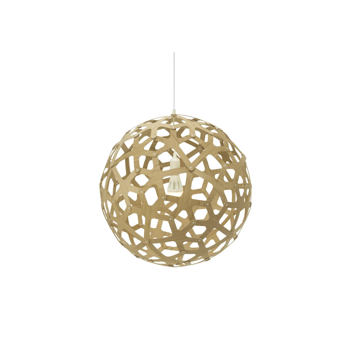 David Trubridge Coral Taklampa 60 cm, Bambu