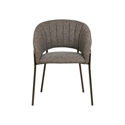 House Nordic Costa Matstol 2-Pack, Mörkgrå