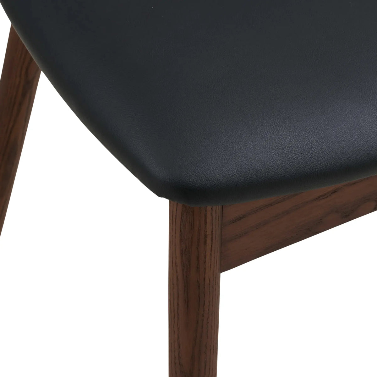 House Nordic Lanuza Matstol 2-Pack, Mörkbrun/Svart