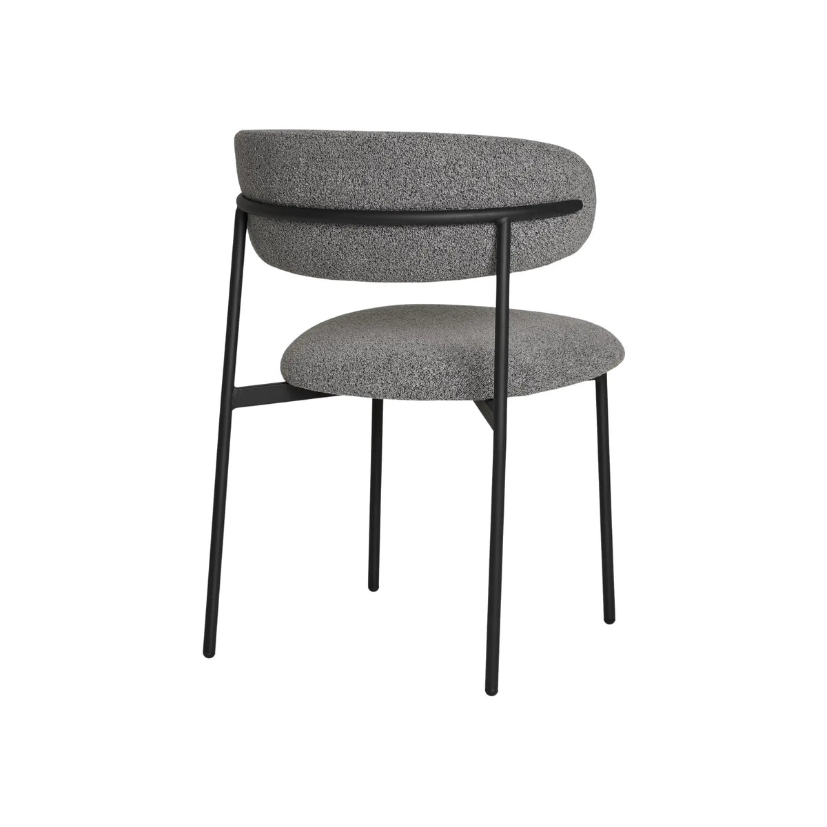House Nordic Mira Matstol 2-Pack, Ljusgrå