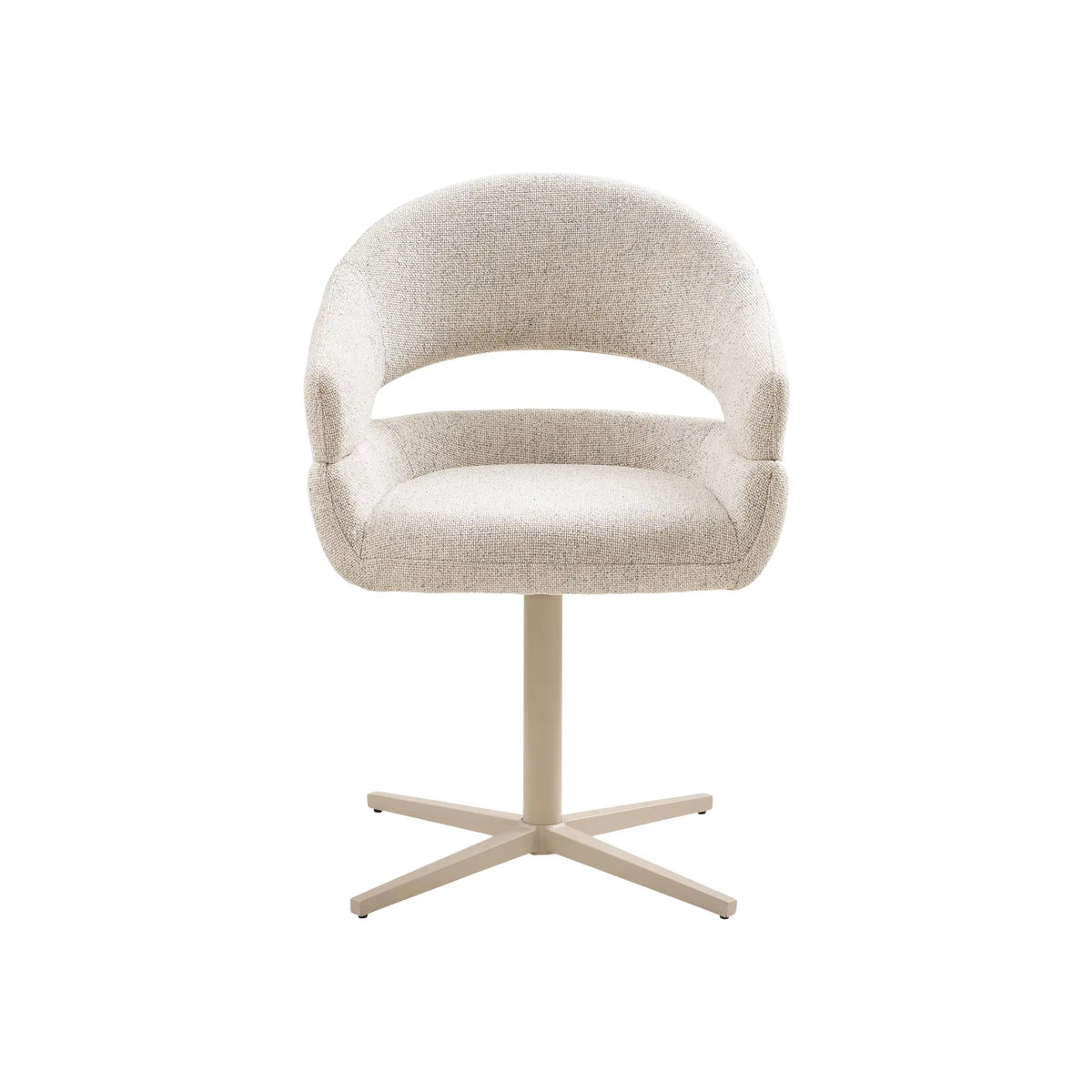 House Nordic Dover Matstol 2-Pack, Beigemarmorerad