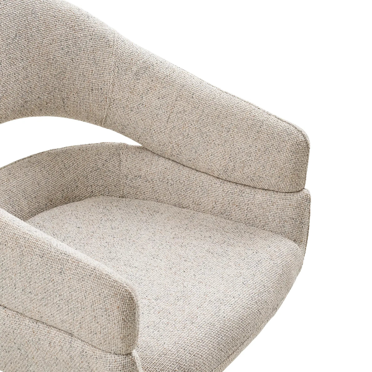 House Nordic Dover Matstol 2-Pack, Beigemarmorerad