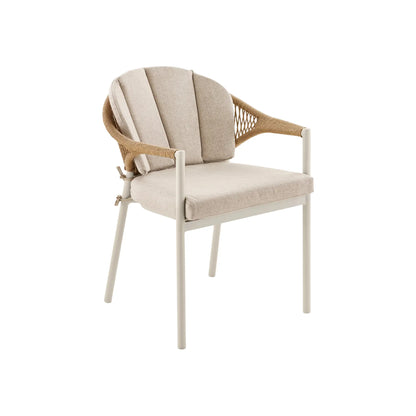 House Nordic Abela Matgrupp Ø90 cm, Sand/Natur