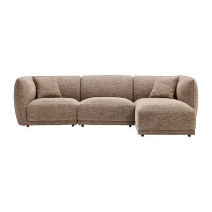 House Nordic Noor Loungesoffa, Brun
