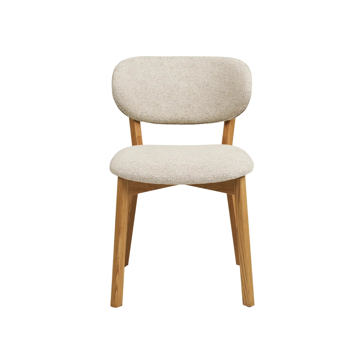 House Nordic Dunkirk Matstol 2-Pack, Natur/Beige