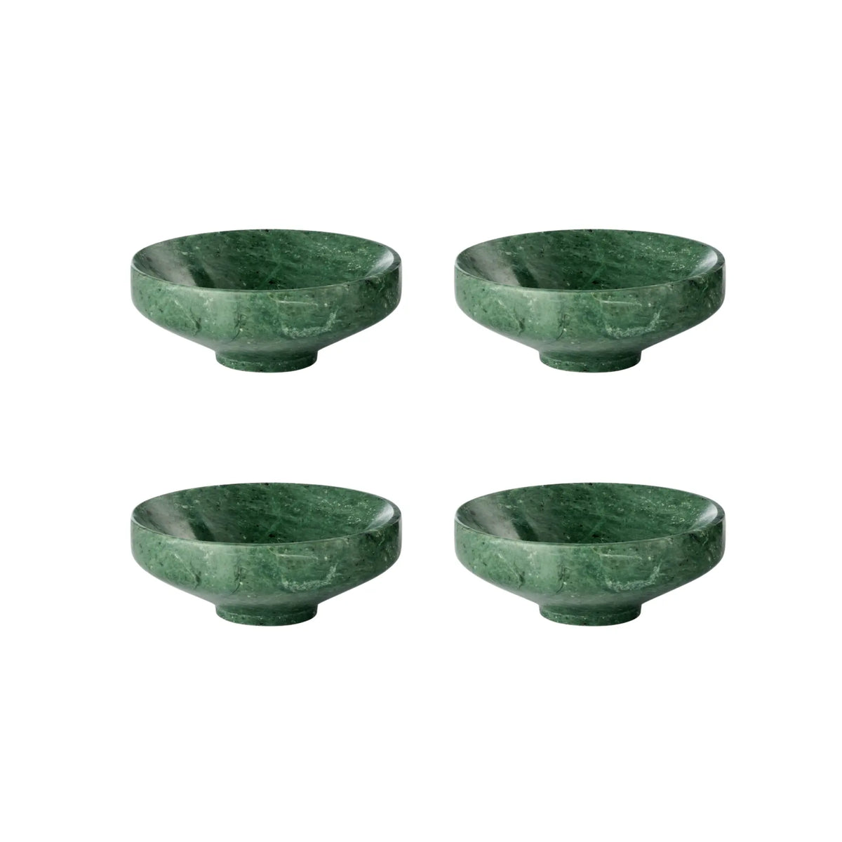 Lene Bjerre Marnine Skål 4-pack Ø10 cm, Mörkgrön