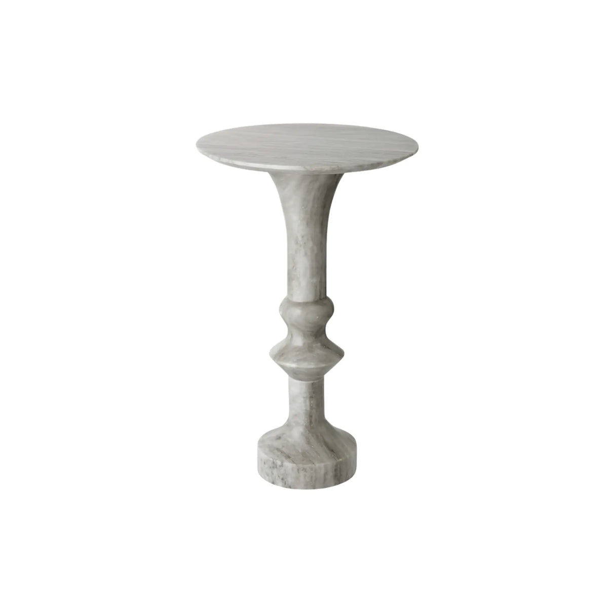 Lene Bjerre Maril Sidobord Ø40 cm, Mörkbeige