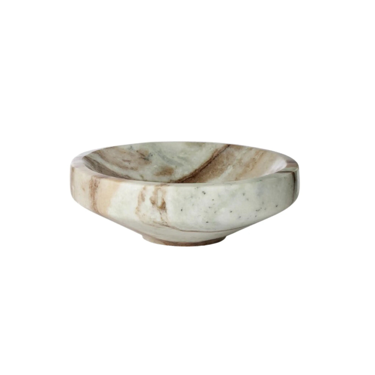 Lene Bjerre Marnine Skål 4-pack Ø14 cm, Brun/Vit