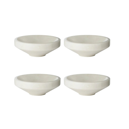 Lene Bjerre Marnine Skål 4-pack Ø14 cm, Vit