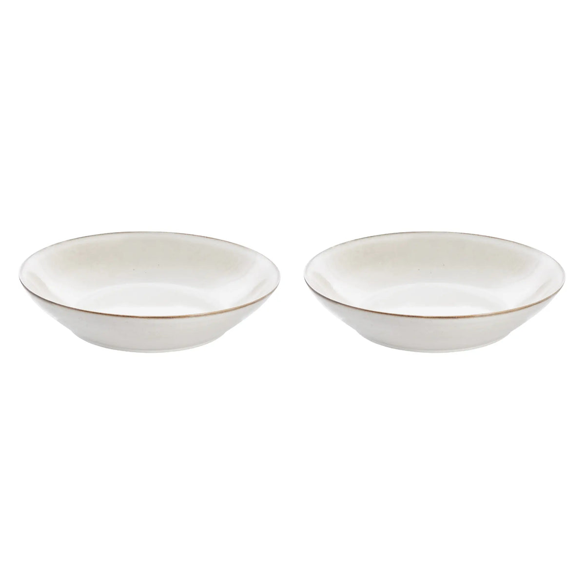 Lene Bjerre Amera Saladsskål 2-Pack Ø33 cm, Vit/Sand