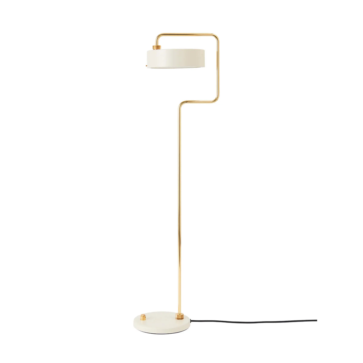 Made by Hand Petite Machine Golvlampa, Oystervit