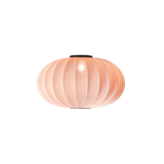 Made by Hand Knit-Wit Tak-/Vägglampa 76 Oval, Coral