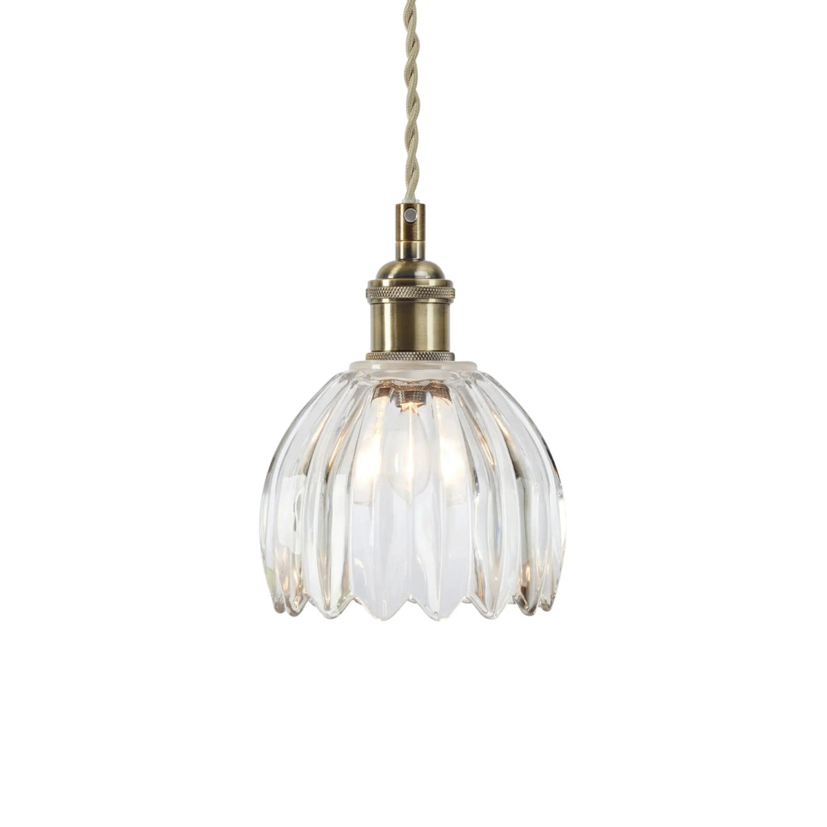 Markslöjd Gota Taklampa, Antik Mässing/Klar