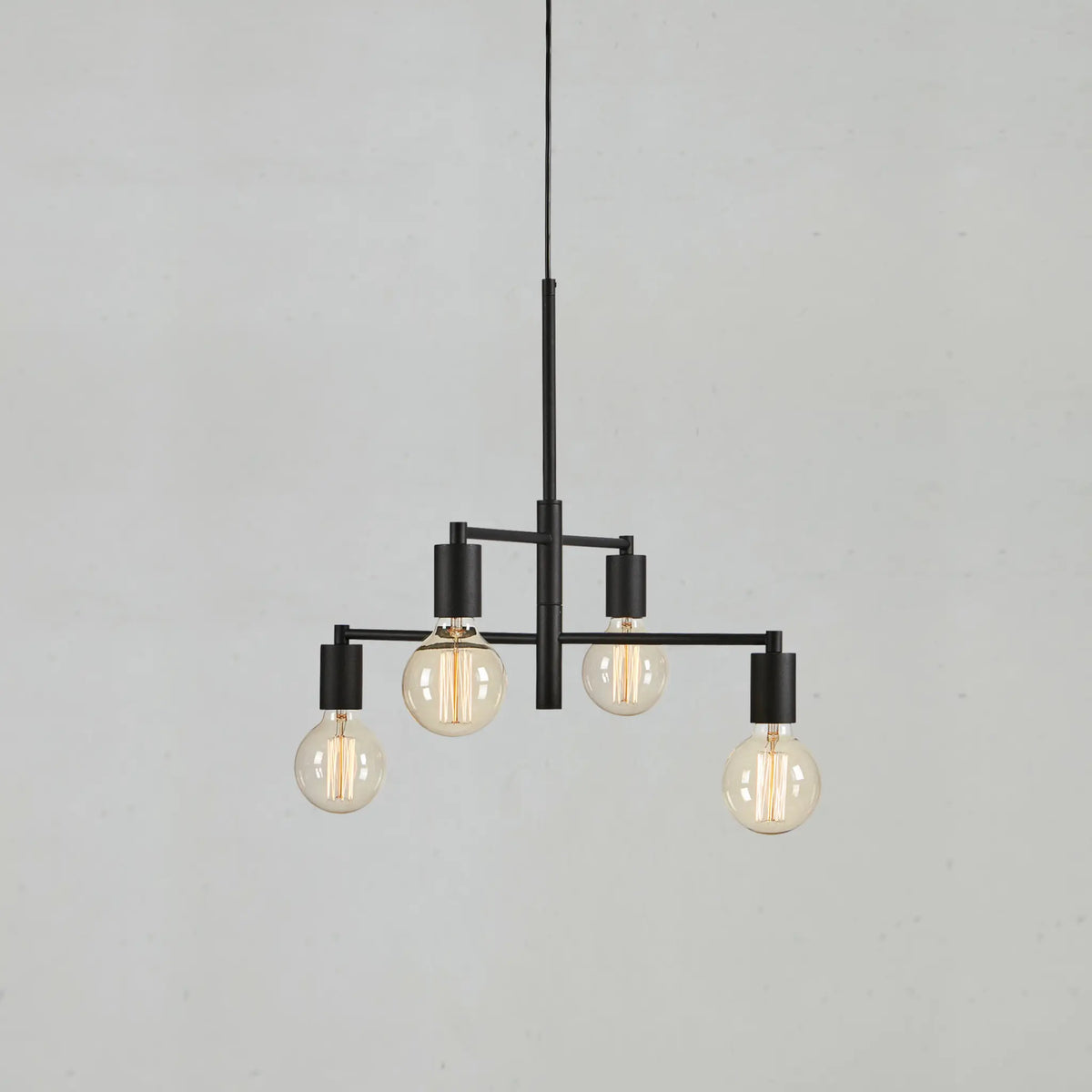 Markslöjd Cielo Taklampa 4 l, Sandy Black