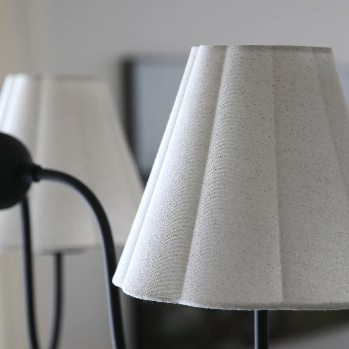 Markslöjd Veya Taklampa 3 l, Svart/Beige