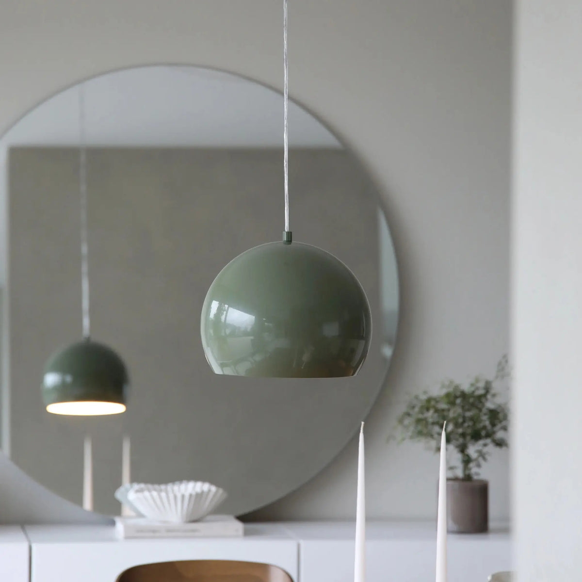 Markslöjd Pop Taklampa 28cm, Grön