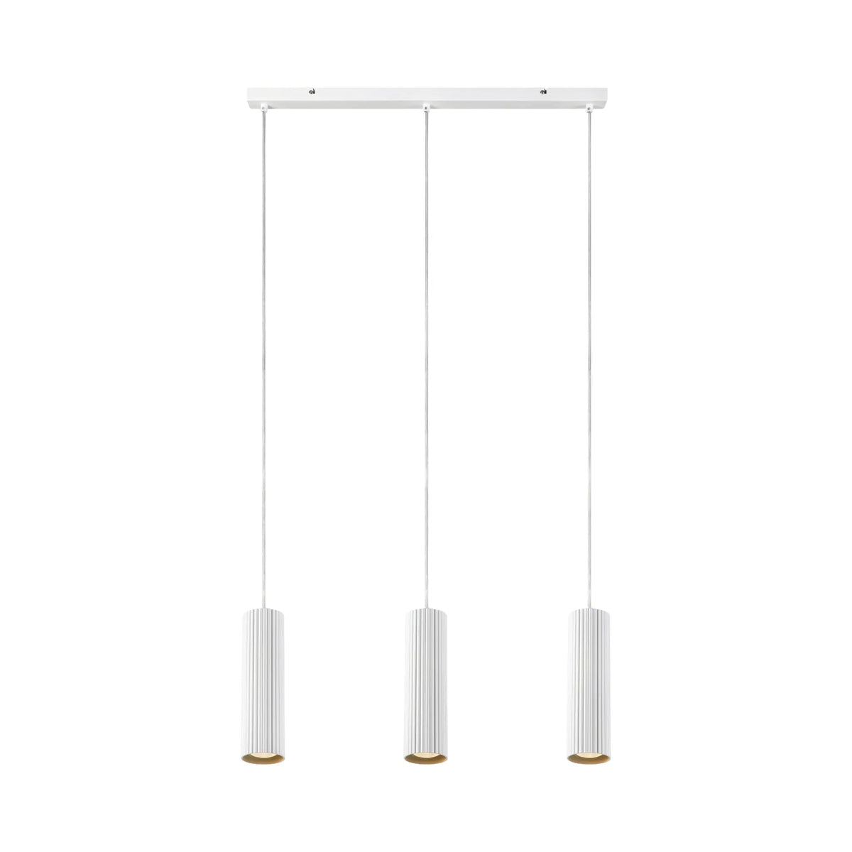 Markslöjd Costilla Taklampa Rak 3 l, Vit