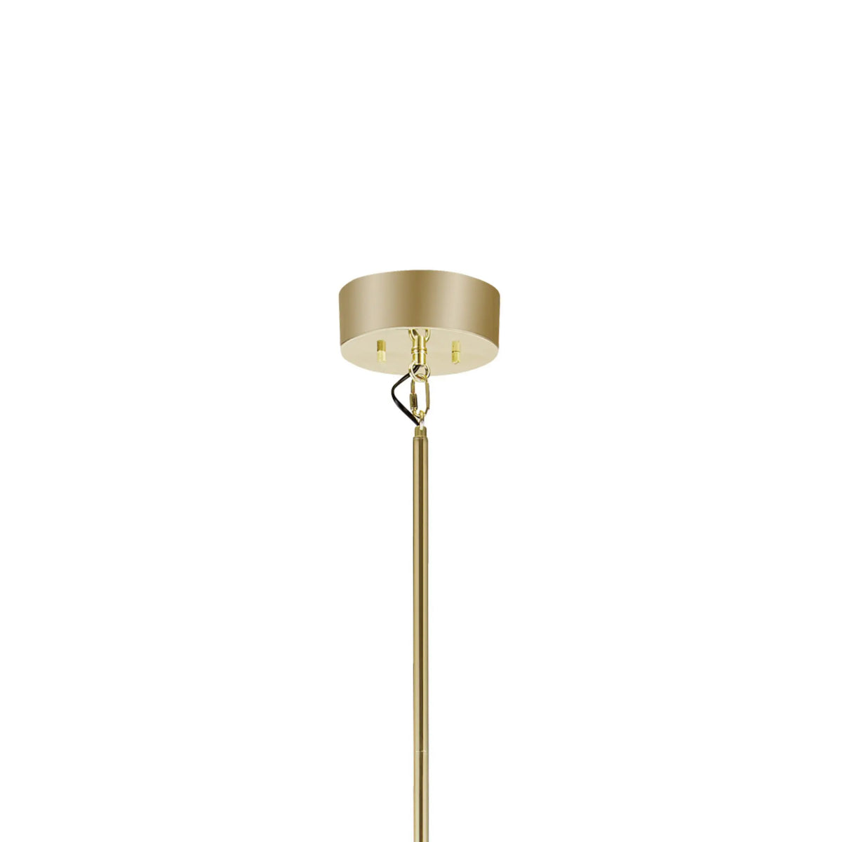 Markslöjd Crown Taklampa 9 l, Mässing/Klar
