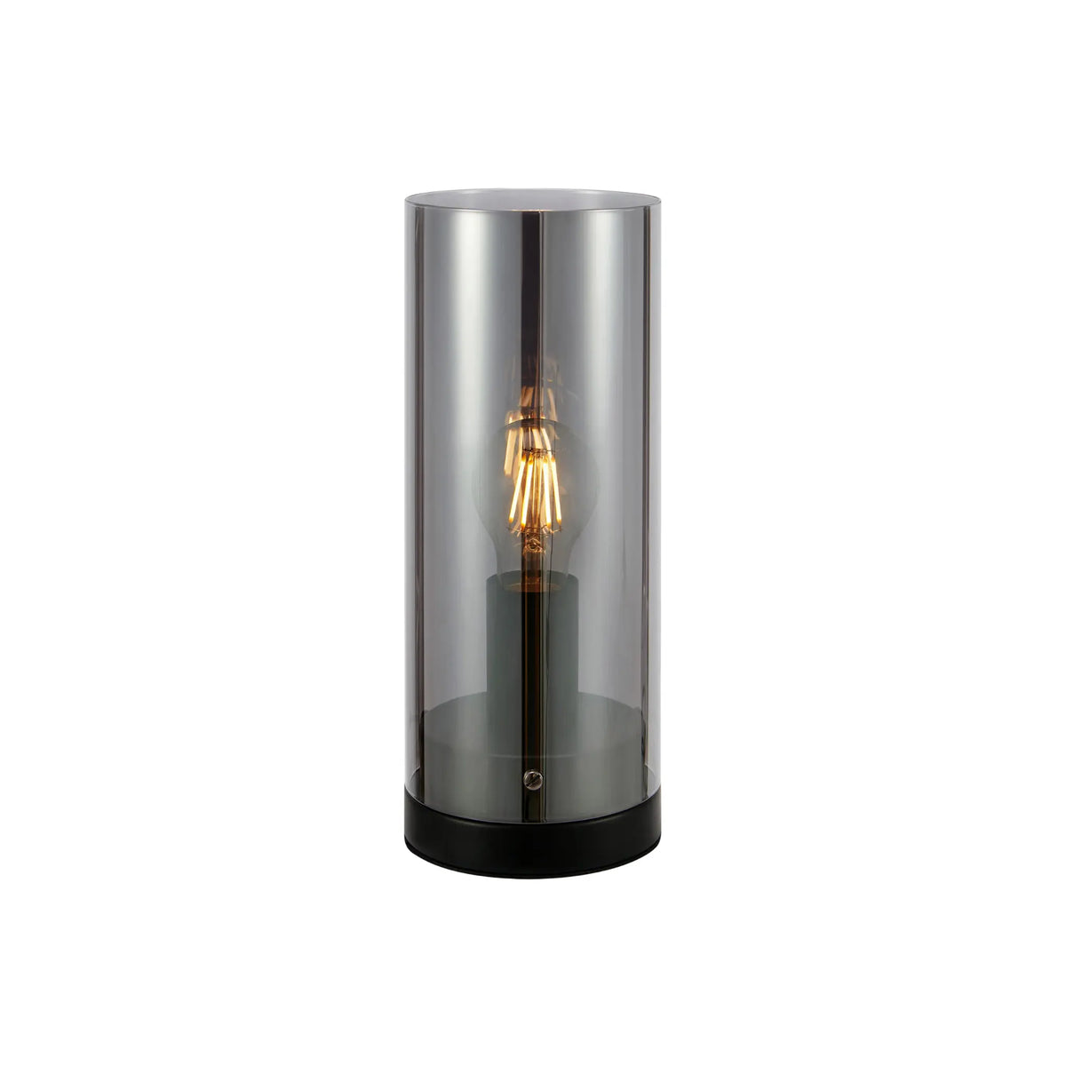 Markslöjd Post Bordslampa 12cm, Svart/Rök