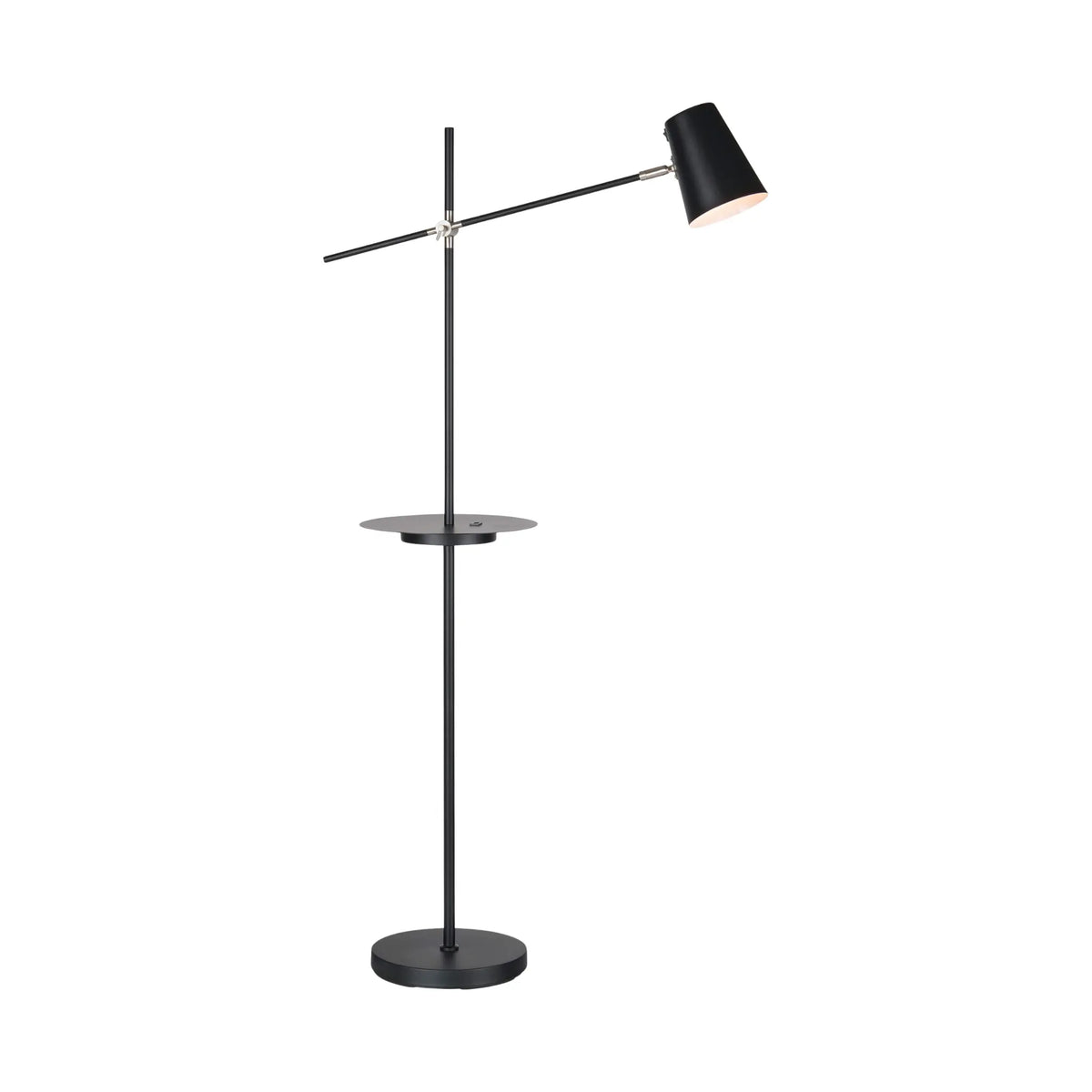 Markslöjd Linear Golvlampa USB, Svart
