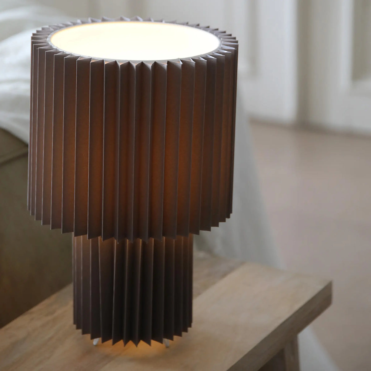 Markslöjd Catis Bordslampa 1 l 32 cm, Grå