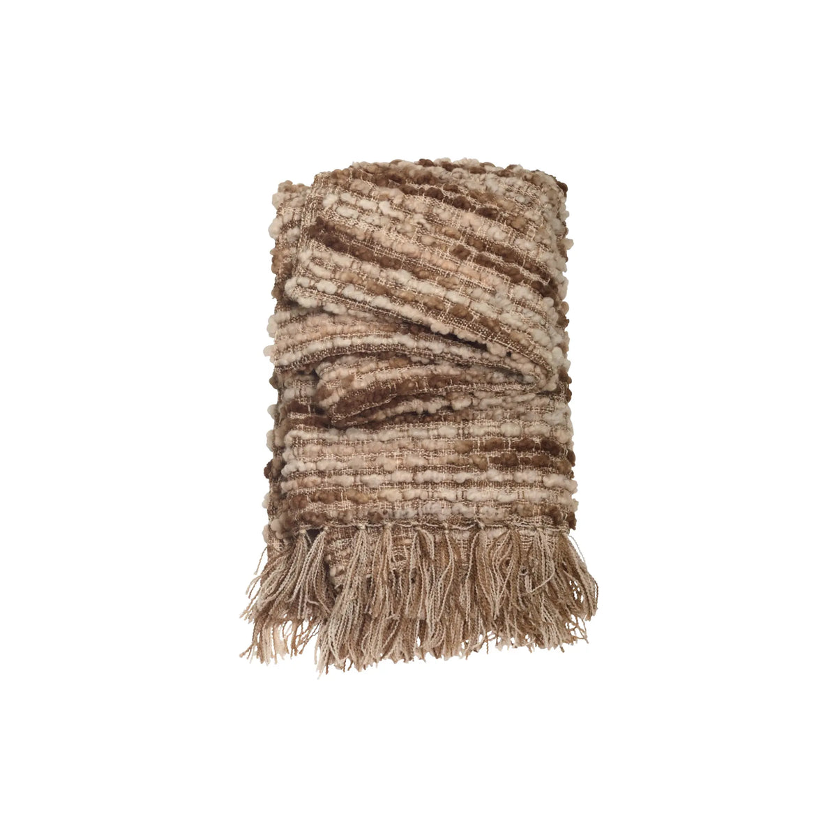 Mogihome, Roxie Pläd, Beige-Silvra Home
