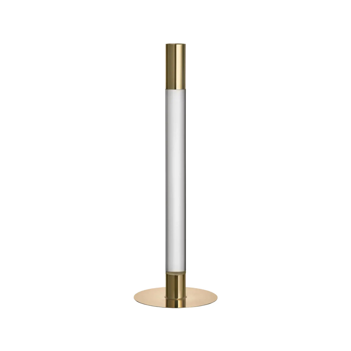 Orrefors, Lumiere Ljusstake 32 cm, Guld-Silvra Home