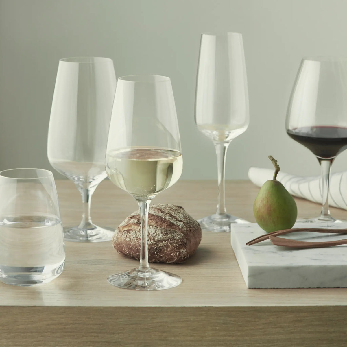 Orrefors, Pulse Vinglas 4-Pack 38 cl, Klar-Silvra Home