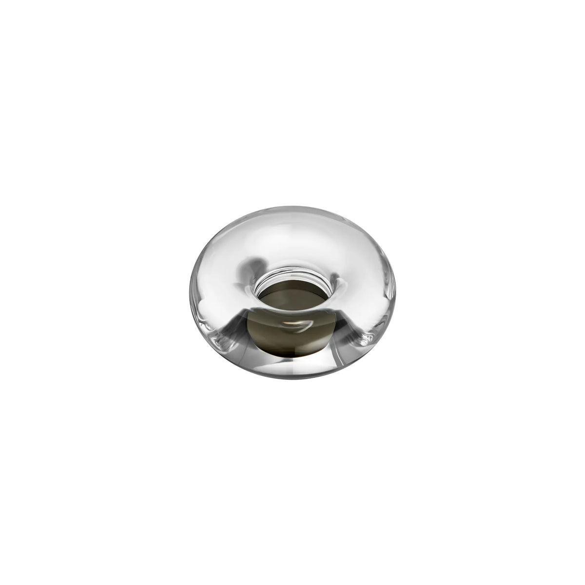Kosta Boda, Orion Ljuslykta 6,3 cm, Grå-Silvra Home