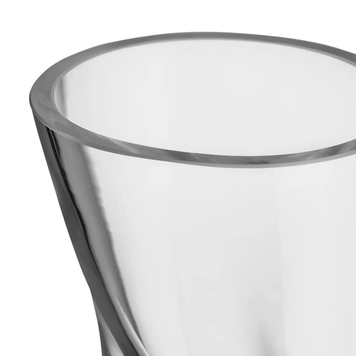 Orrefors, Squeeze Vas 34 cm, Klar-Silvra Home