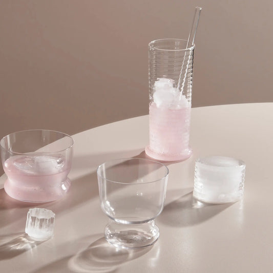 Kosta Boda, Viva Highball 31 cl 2-pack, Klar-Silvra Home