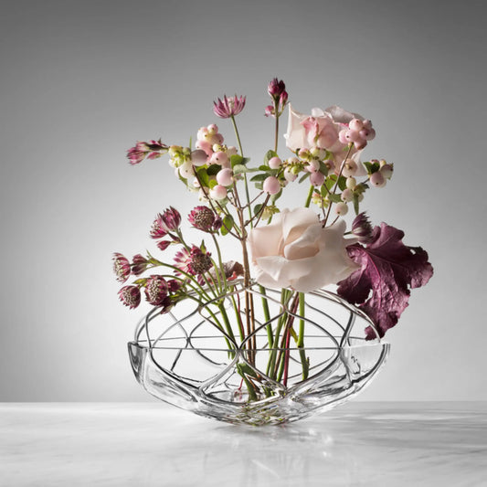 Orrefors, Bloom Vas 12,5 cm, Rostfritt Stål-Silvra Home
