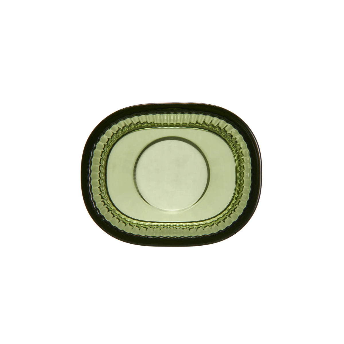 Orrefors, Magica Ljuslykta Super Ellipse 7 cm, Grön-Silvra Home