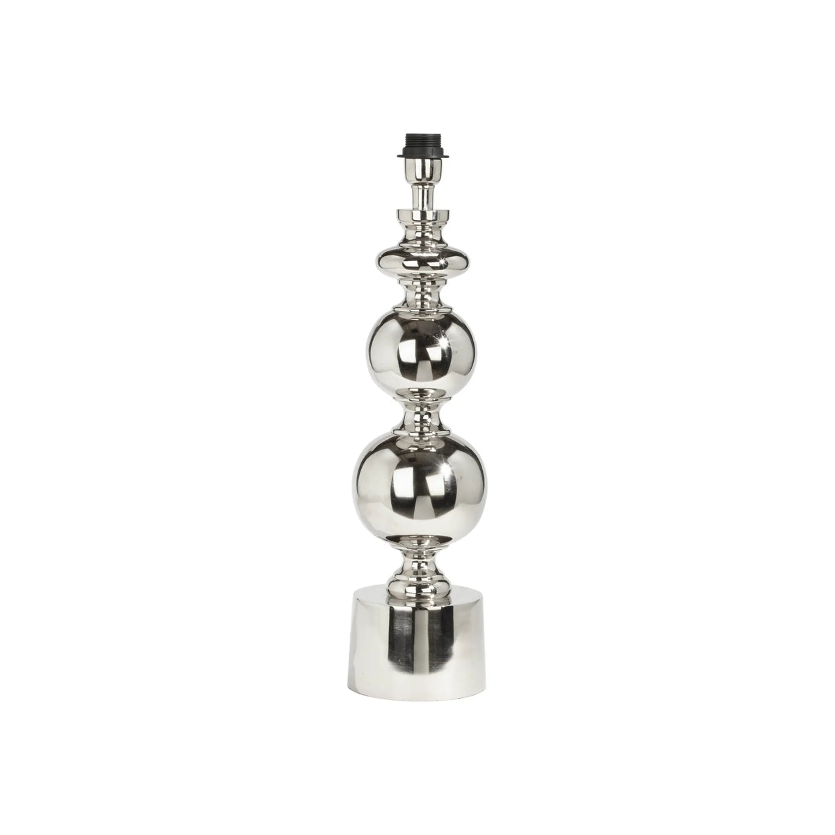 PR Home Grace Lampfot 41cm, Chrome