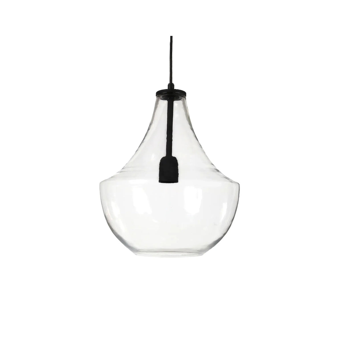PR Home Hamilton Taklampa 30 cm, Clear/Black