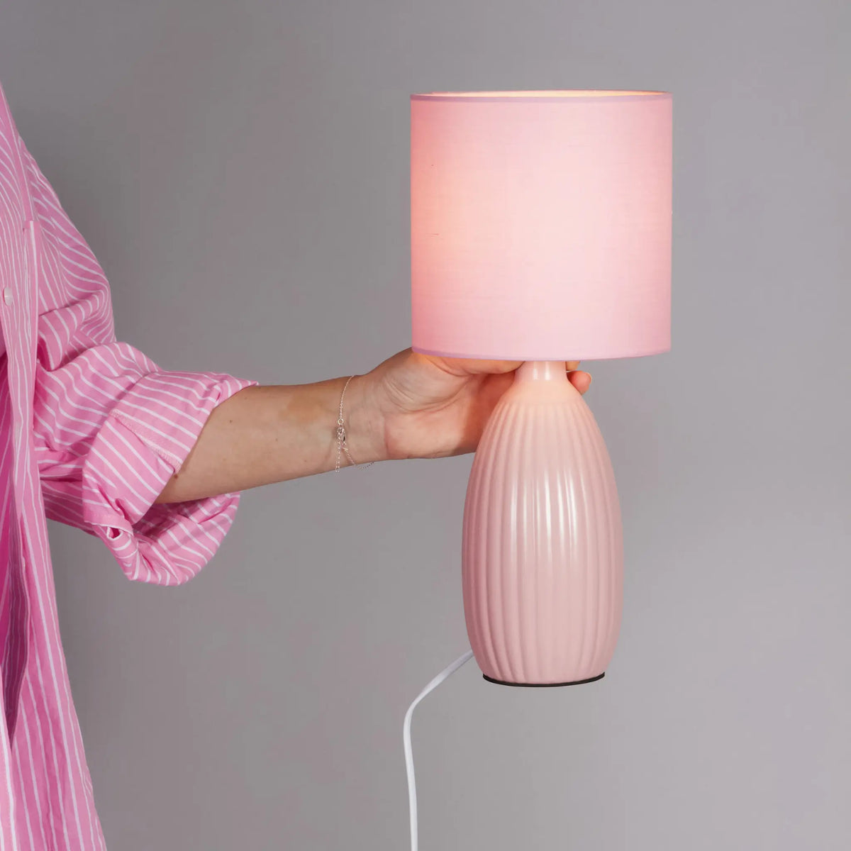 PR Home Uno Bordslampa 37 cm, Rosa