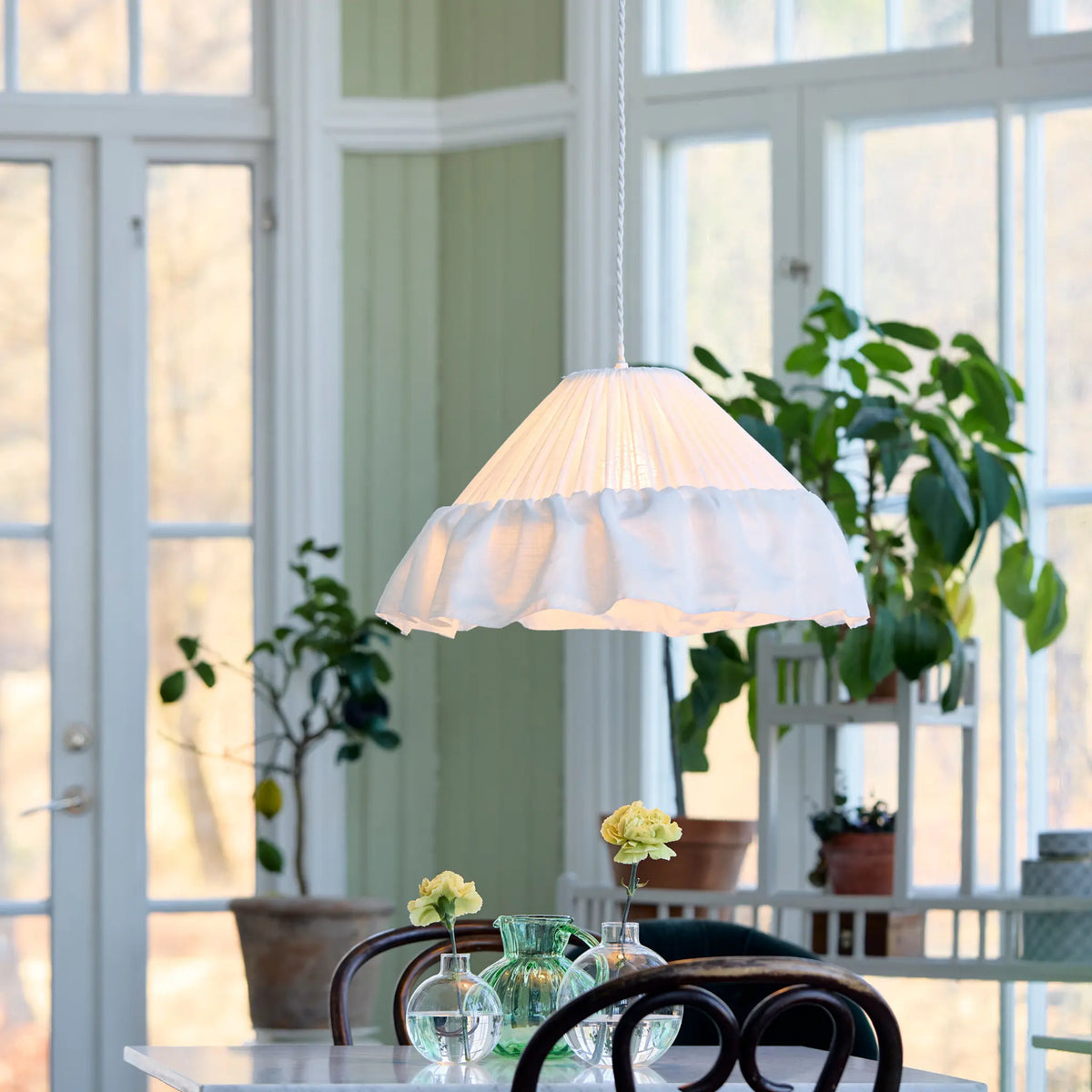 PR Home Stina Taklampa 40cm, Vit