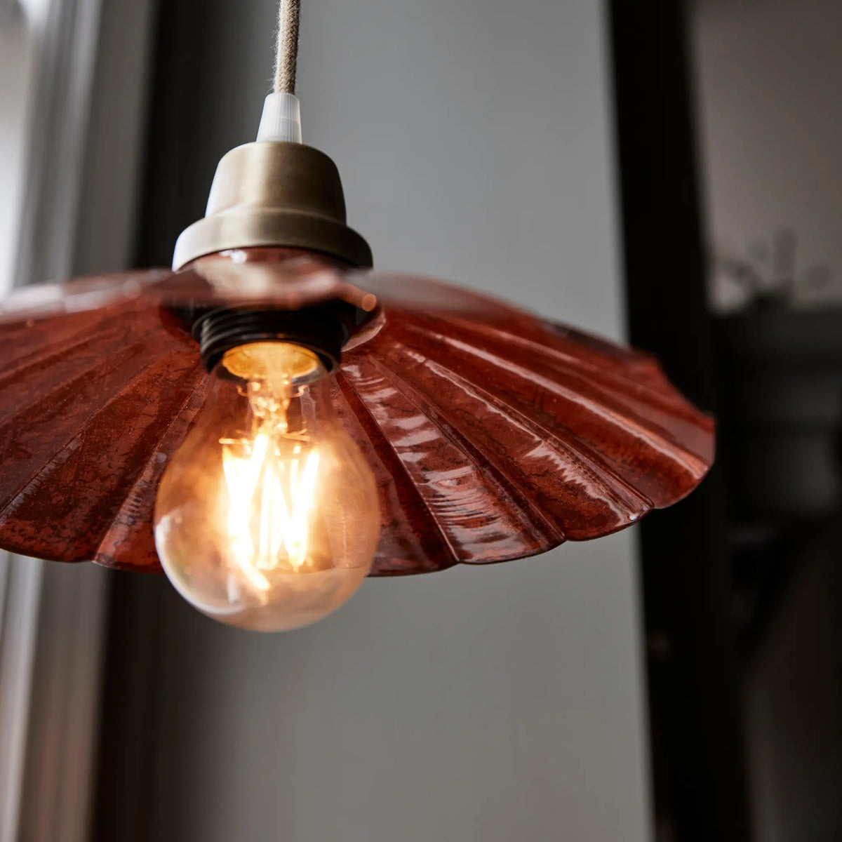 PR Home Ester Fönsterlampa 24cm, Terracotta