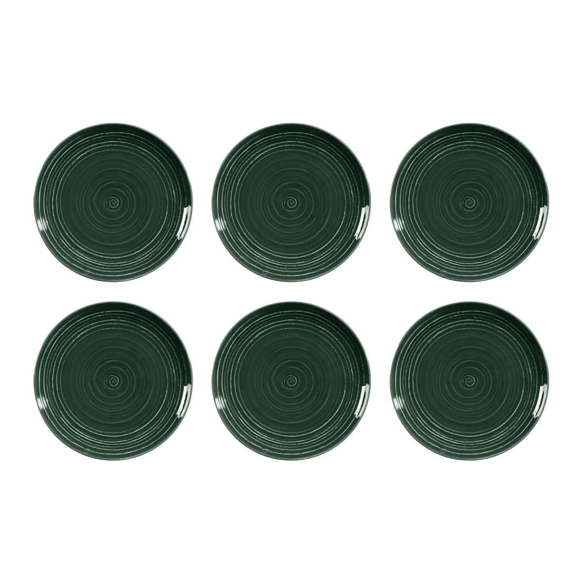 Seltmann Weiden Tallrik Terra 22,5 cm 6-pack, Mossgrön