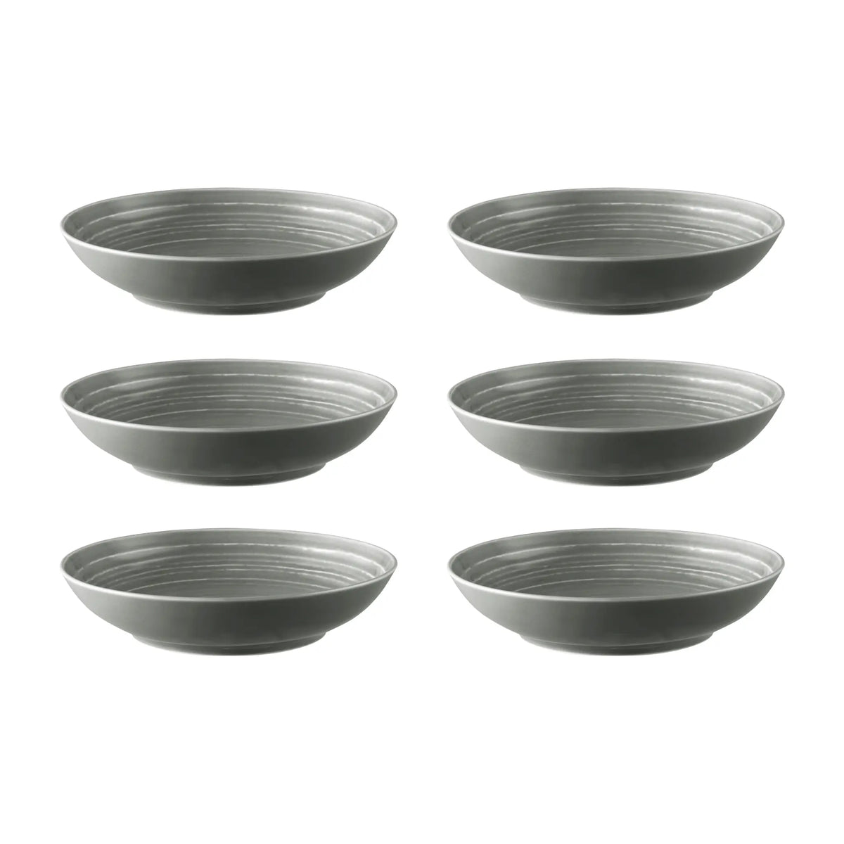 Seltmann Weiden Terra Tallrik Djup 21 cm 6-pack, Pärlgrå