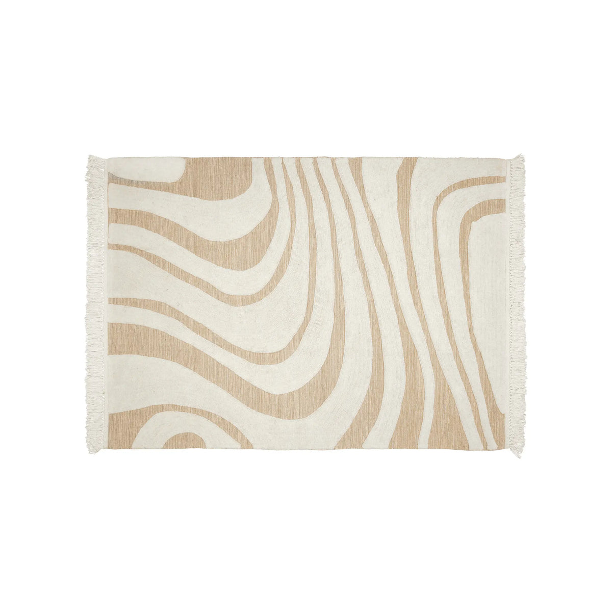 Svanefors Sita Ullmatta 200x300cm, Offwhite