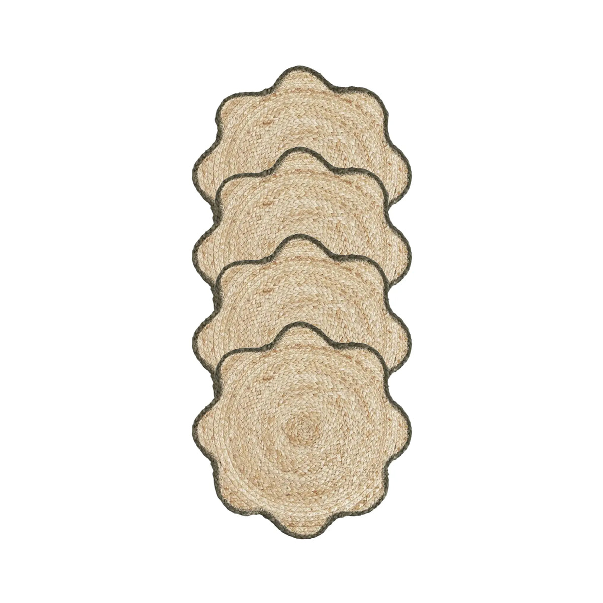 Svanefors Hovdal Tablett 4P Ø38cm, Grön