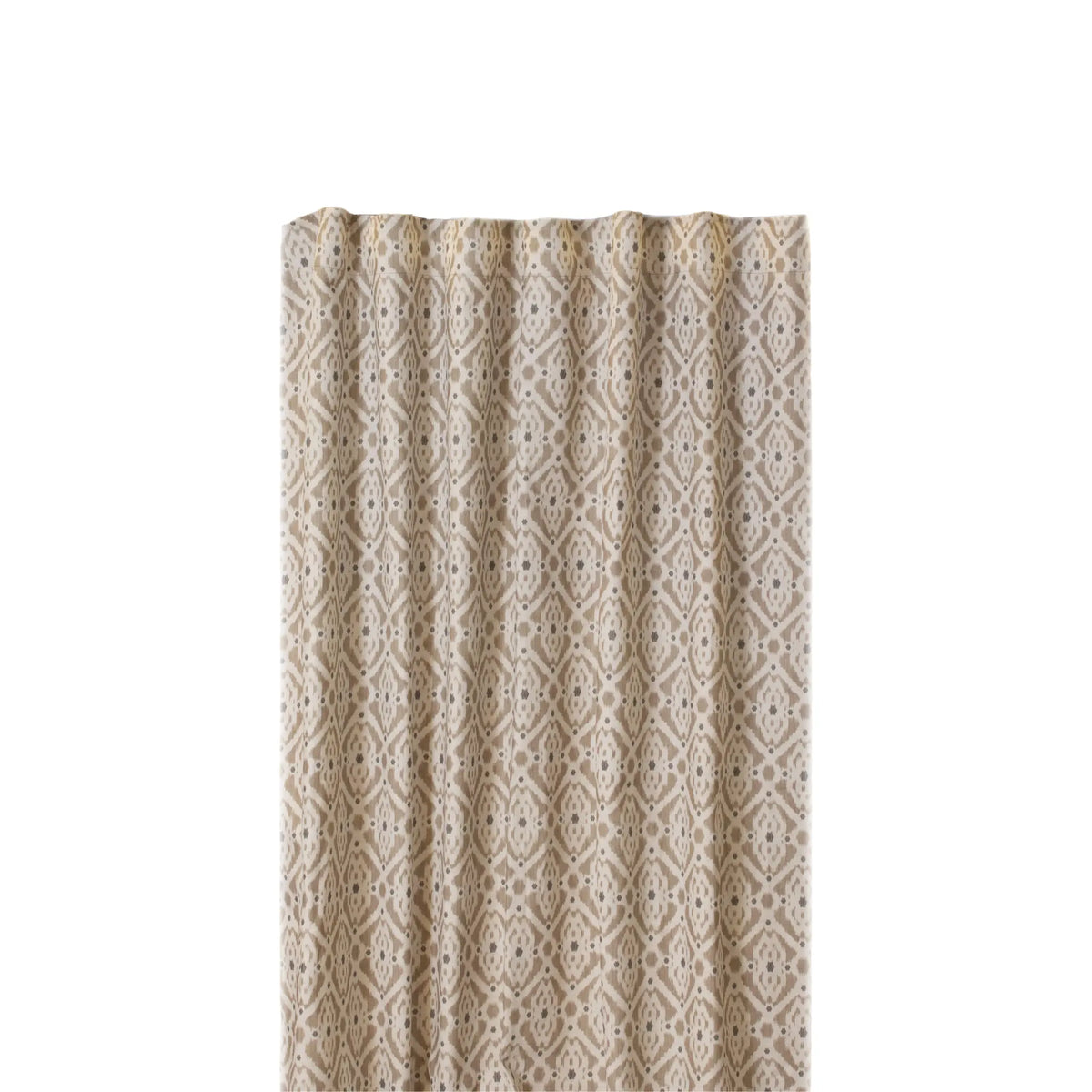 Svanefors Ikat Gardin 2P 2x135x280 cm, Beige