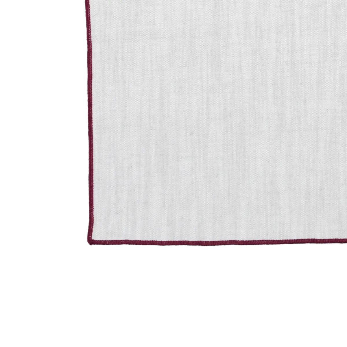 Svanefors Sabina Servett 45x45cm, Vinröd