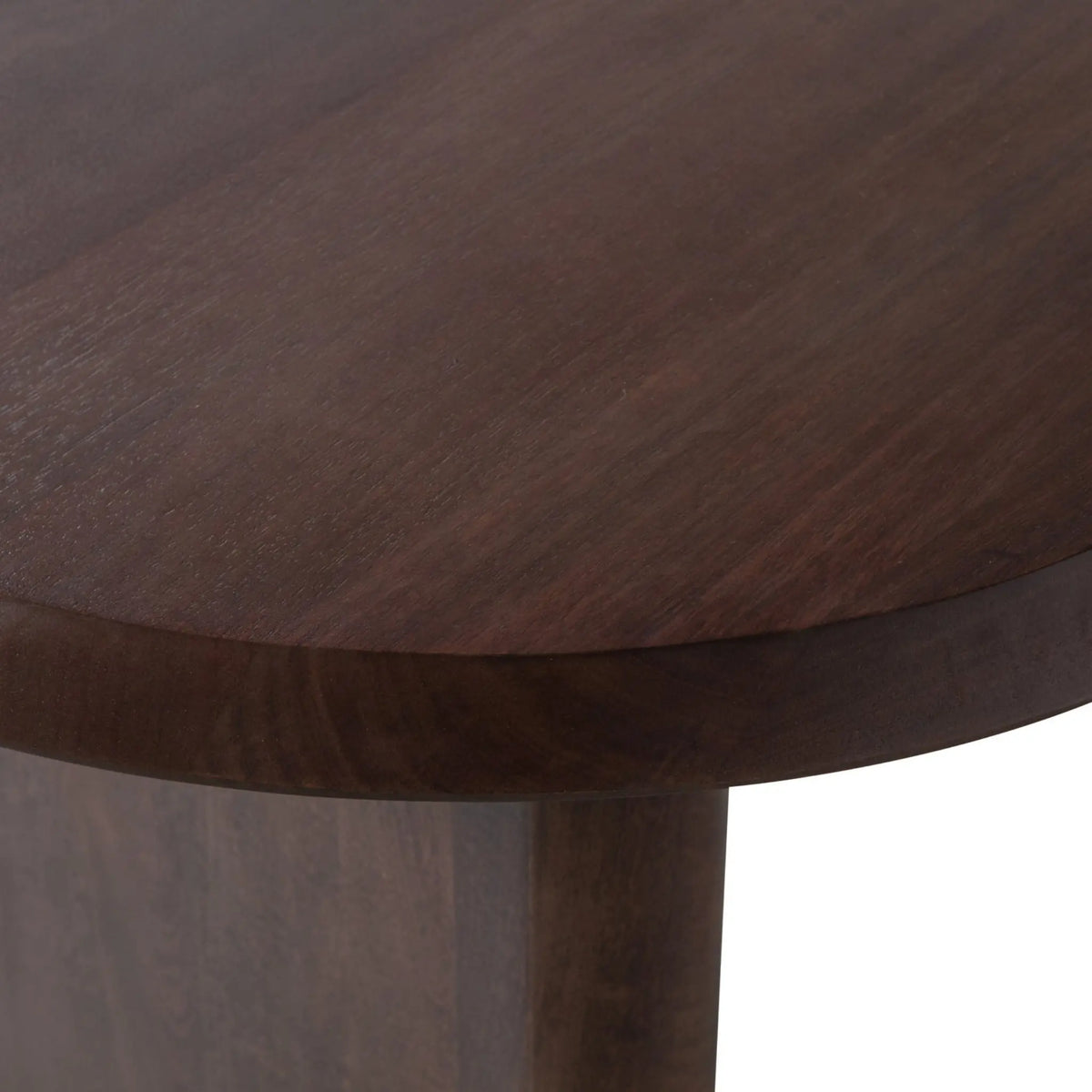 vtwonen Ellips Matbord Mangoträ 90X180 cm, Walnut