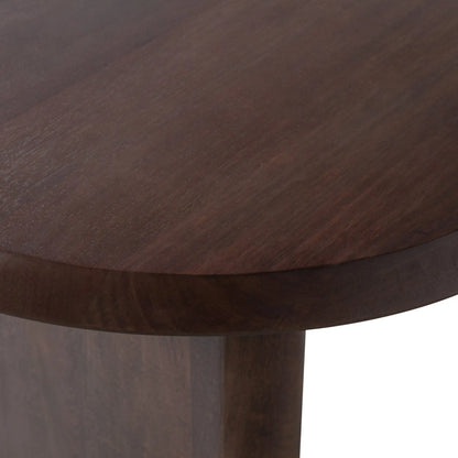 vtwonen Ellips Matbord Mangoträ 90X180 cm, Walnut